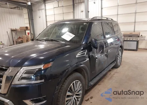 2021 Nissan Armada Sl 4Wd z USA, uszkodzony, nr VIN JN8AY2BB9M9791674